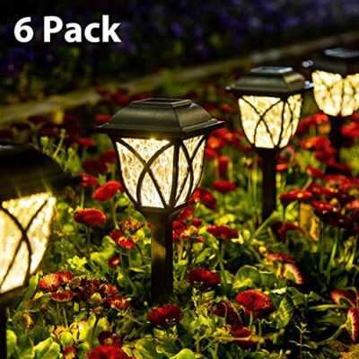 Outdoor, 6 Pack Led Landscape Lights, Waterproof