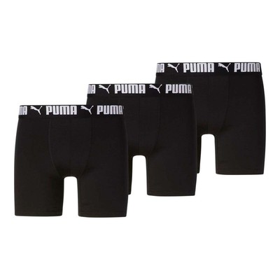 Мужские трусы-боксеры Puma 3Pack Athletic Fit Размер M Повседневные 858383-01