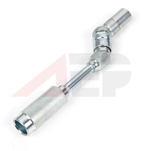 7 pcs Replacement Grease Gun Adapter Set Lubing Hose Fitting Tip Assortment