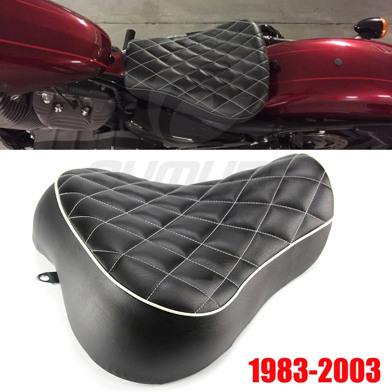 パーツ Harley Davidson vintage solo seat Front Driver Rider Solo Seat For Harley 1983-2003 Sportster XL