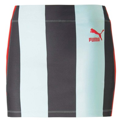 

Мини-юбка Puma Lipa X Striped женская синяя 671256-89, Синий
