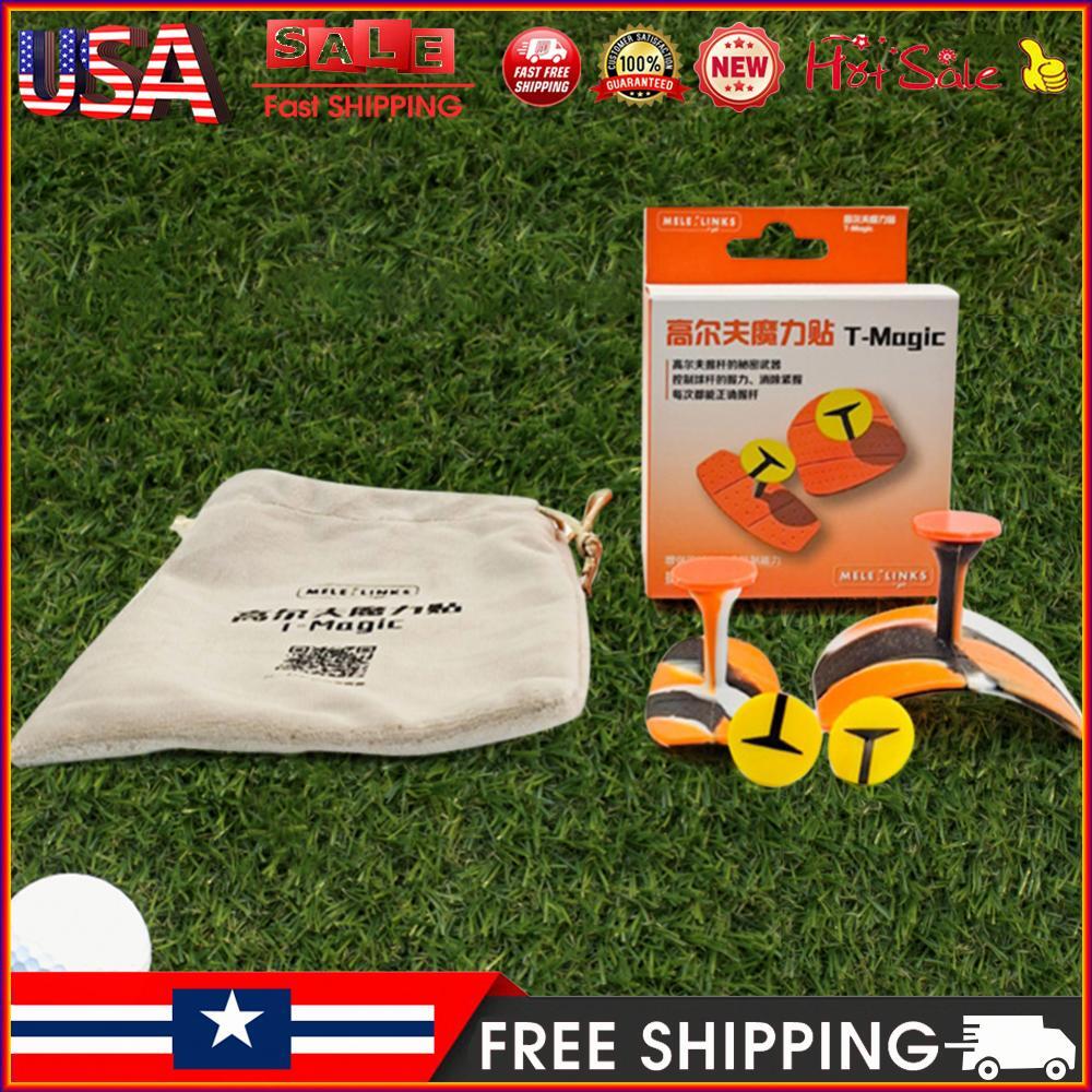 Swing Trainer Golf Grip Sticker Reduced Grip Pressure Golf Grip Calibrator