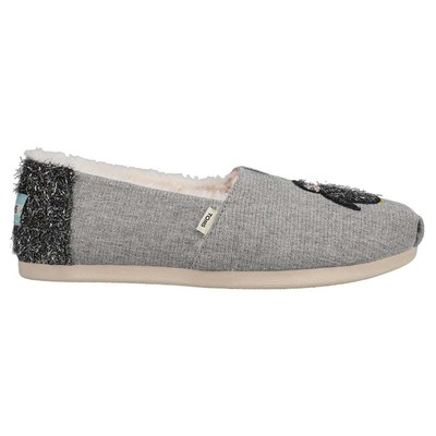

Женские слипоны TOMS Alpargata Penguin, размер 7 B, повседневная обувь на плоской подошве 10017550T, Grey, TOMS Alpargata Penguin Slip On