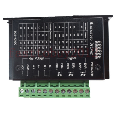 Stepper Controls Drives TB6600 4A 9-42V Motor Driver Nema 17 Stepper Motor Drive