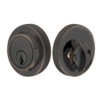 Emtek Modern Sgl Cyl Deadbolt ORB