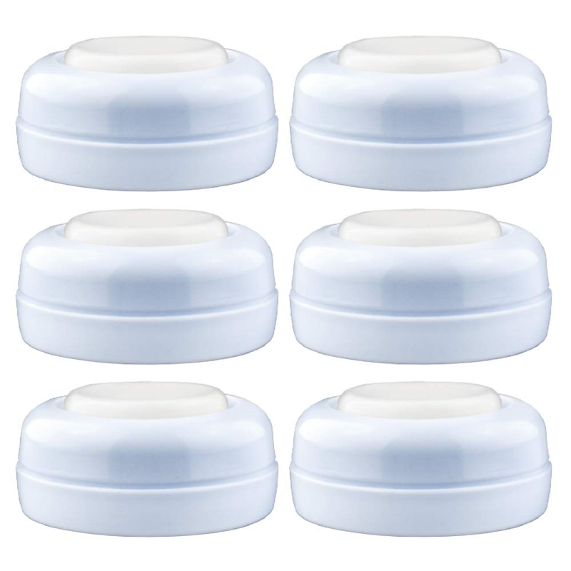Screw Lids Aka Travel Caps with Rewritable Sealing Disc Comp
