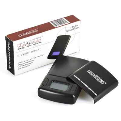 DigiWeigh Digital Electronic Pocket Scale Jewelry Herb Powder Gold 1000g x 0.1g