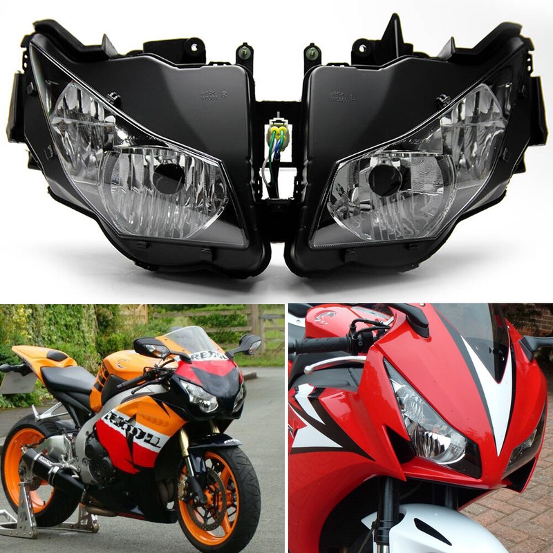 Clear Headlight Head Lamp Assembly For Honda CBR1000RR CBR 1000 RR