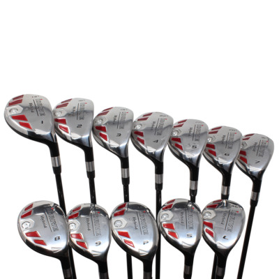 Senior Men's iDrive Hybrids Full Set (1-SW,+LW) Senior Flex Rescue Utility Clubs
