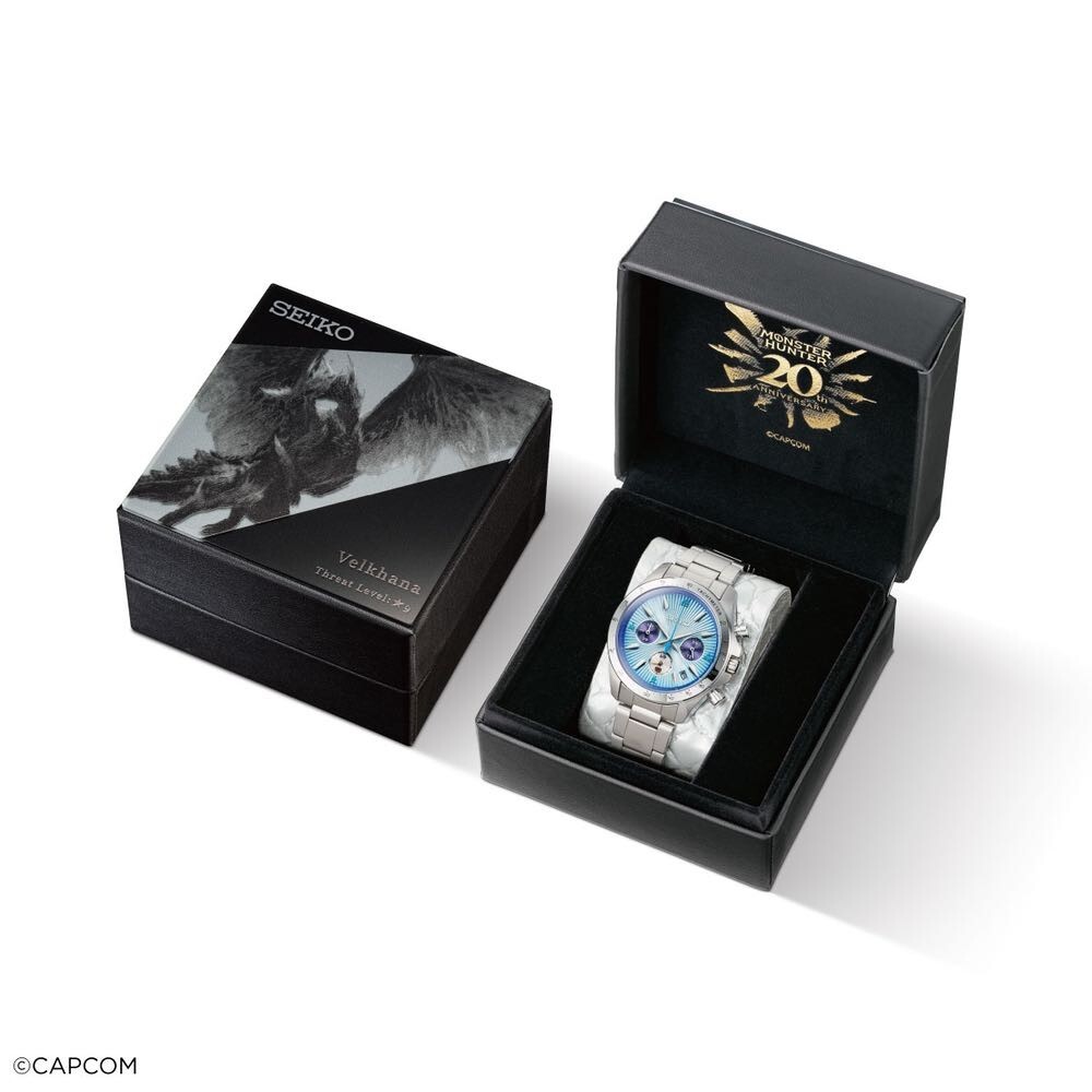 Pre-owned Seiko Monster Hunter 20th Anniversary Collaboration Watch Velkhana (size L)