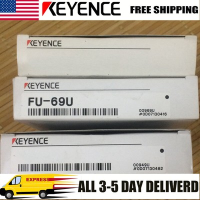 One Keyence FU-69U Fiber Optic Sensor New Free Shipping