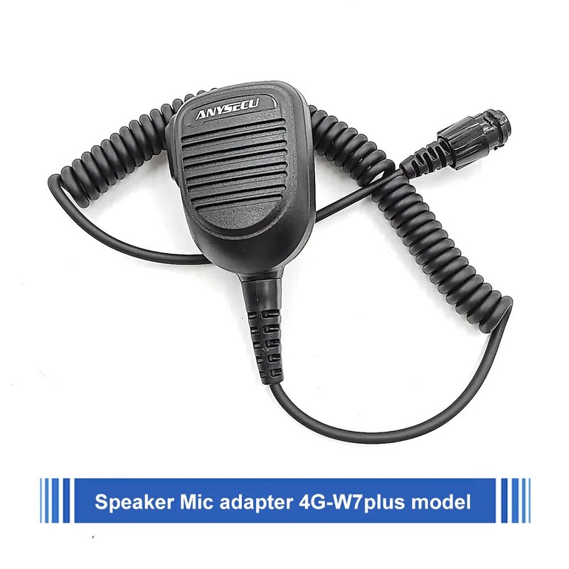 W7plus 10Pin Microphone for Inrico TM-7PLUS 4G Network Radio