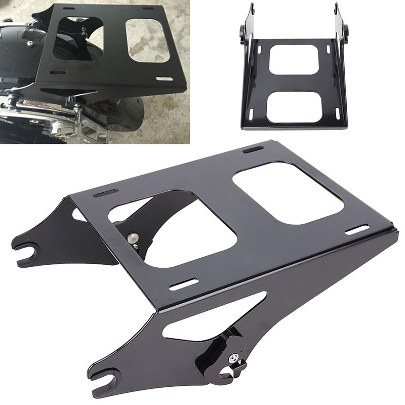 2up Tour Pack Pak Trunk Mounting Rack Luggage Bracket For Harley