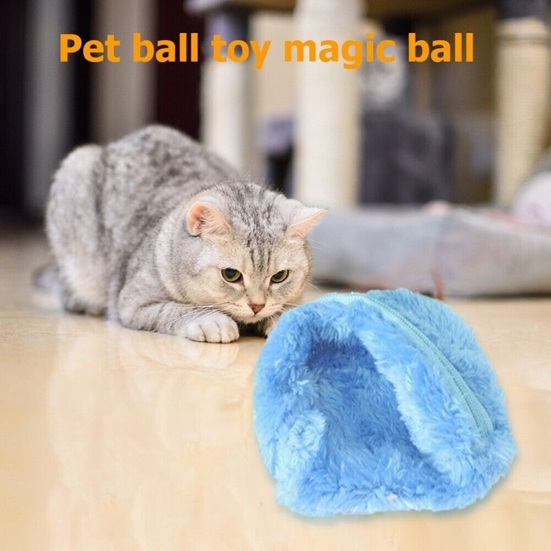 Dog Supplies Magic Roller Ball Interactive Toy Pet Electric Toy Cat Toys