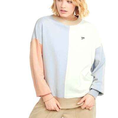 

Женская толстовка с круглым вырезом Puma Downtown Oversized Off White 53167288