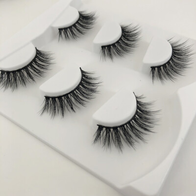 3D 100% Real Mink Luxurious Natural Thick Soft Lashes Handmade False Eyelashes