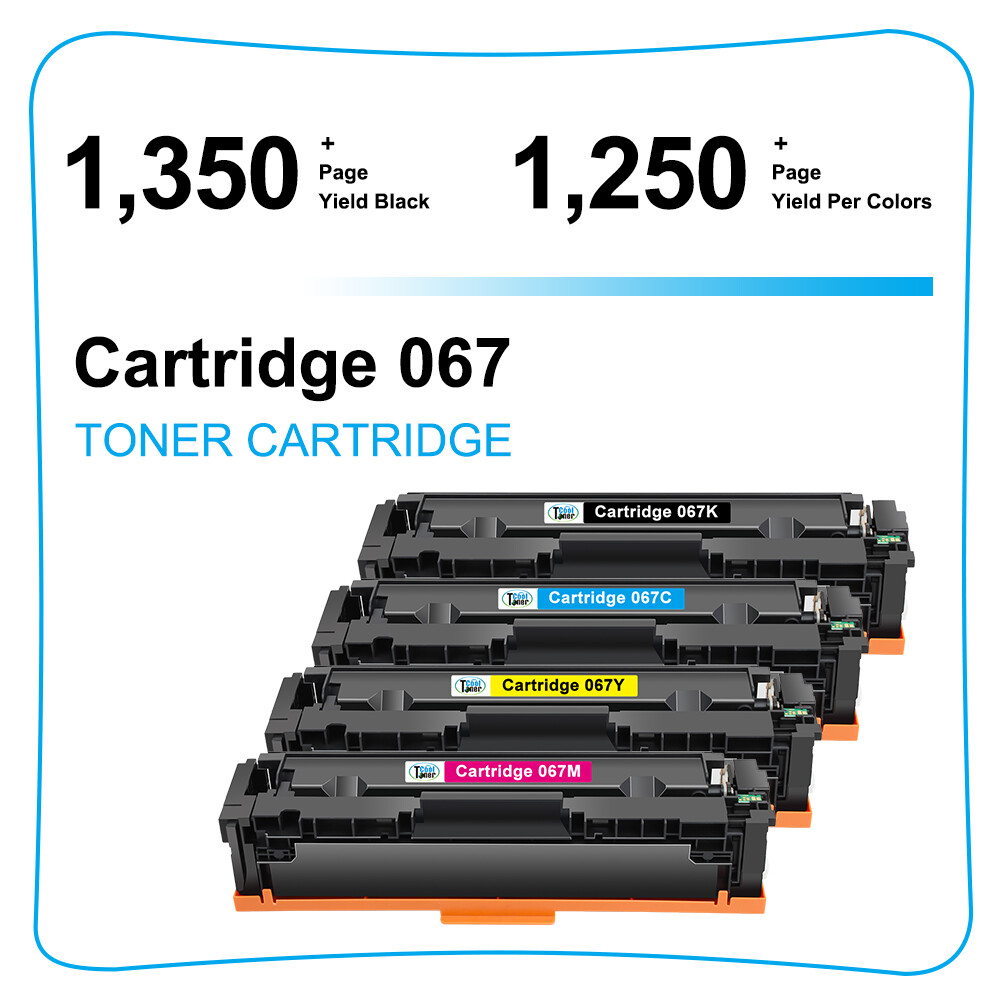 Toner Cartridge 067 For Canon 067 067H MF654Cdw MF656Cdw LBP633Cdw LBP632Cdw lot