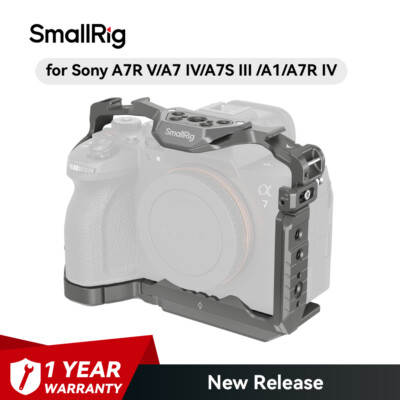 SmallRig Camera Cage for Sony Alpha 7R V/Alpha 7 IV/A7S III/A1/A7R IV Camera