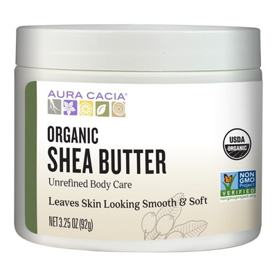 Сливки Aura Cacia с маслом Ши нерафинированные 3,25 унции