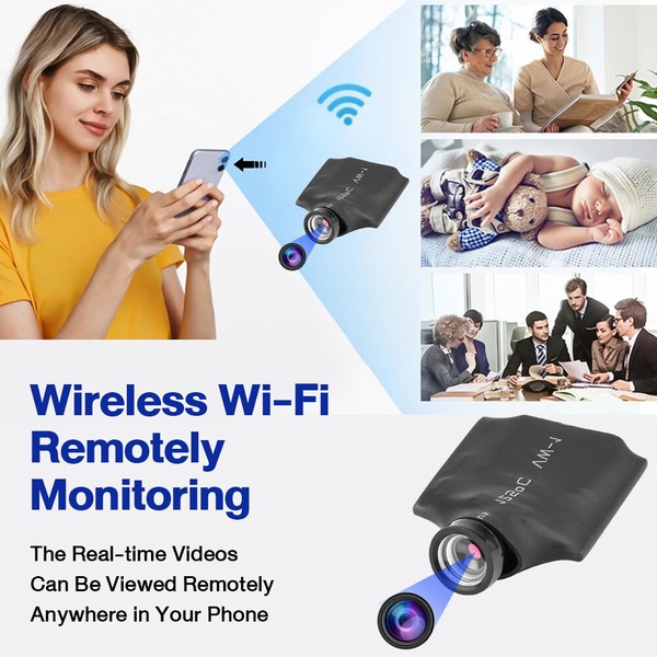 DIY WIFI Wireless IP Camera HD 1080P Micro Smallest Nanny Video Recorder 2.4Ghz - Image 14