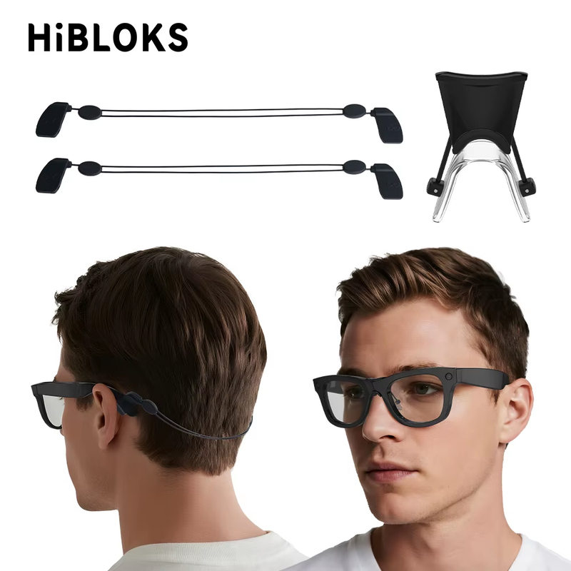 HIBLOKS Non-Slip Airbag Nose Pads with Adjustable Lanyard for Wayfare/Skyler Sm