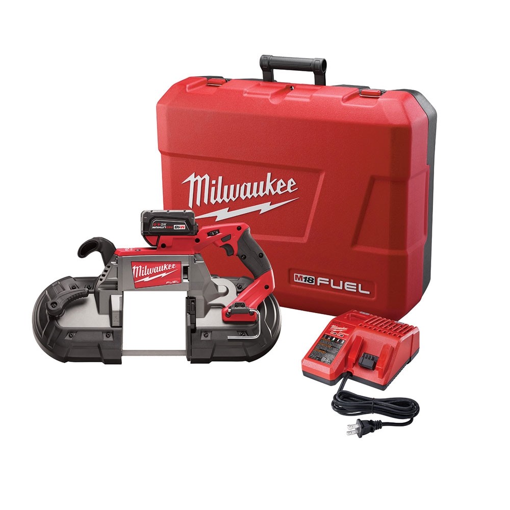 Milwaukee 2729-21 M18 18V FUEL Deep Cut Band Saw Kit with Battery