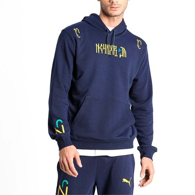 

Puma Neymar Jr Hero Pullover Hoodie Mens Blue Casual Athletic Outerwear 605554-0, Синий, Puma Neymar Jr Hero Pullover Hoodie