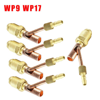 5 x TIG Fitting Male Cable And Gas Separate Cable Connector For WP9 WP17 WP26