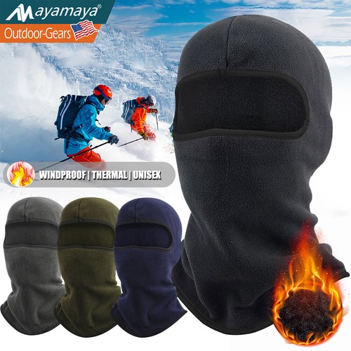 Winter Balaclava Fleece Full Face Mask Thermal Windproof Ski Hat for Men Women