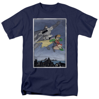 BATMAN DKR DUO Licensed Adult Men's Graphic Tee Shirt SM-5XL