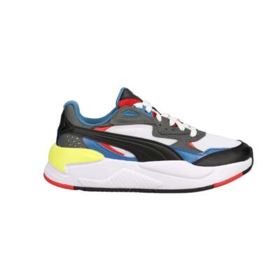 

Puma XRay Speed Lace Up Youth Boys Серые кроссовки Повседневная обувь 384898-02, Grey, Puma XRay Speed Lace Up Youth