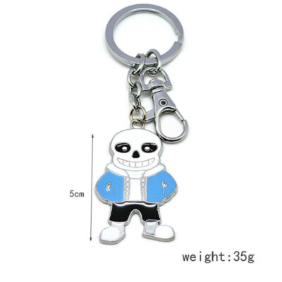 Undertale Sans Frisk Key Chain Pendant Cosplay Collection Otaku Keychain Keyring