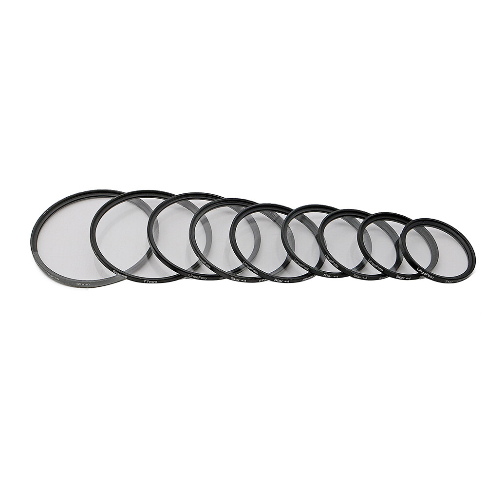 Star Filters Camera Lens 4/6/8 Points Star Filter 46/49/52/55/58/67/72/77/82mm
