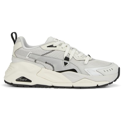Puma Trc Mira Tech Chrome Lace Up Womens Grey Sneakers Casual Shoes 39065002