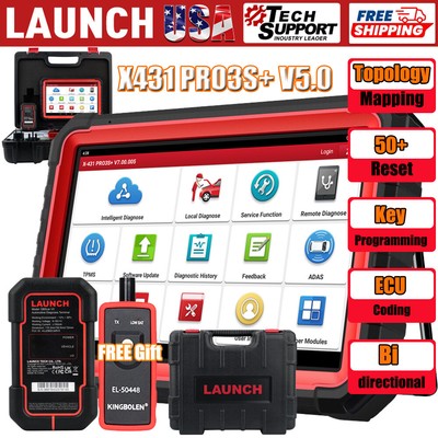 2024 Newest LAUNCH X431 Pro3S+ V5.0 Coding Full System Diagnostic Scanner Tool