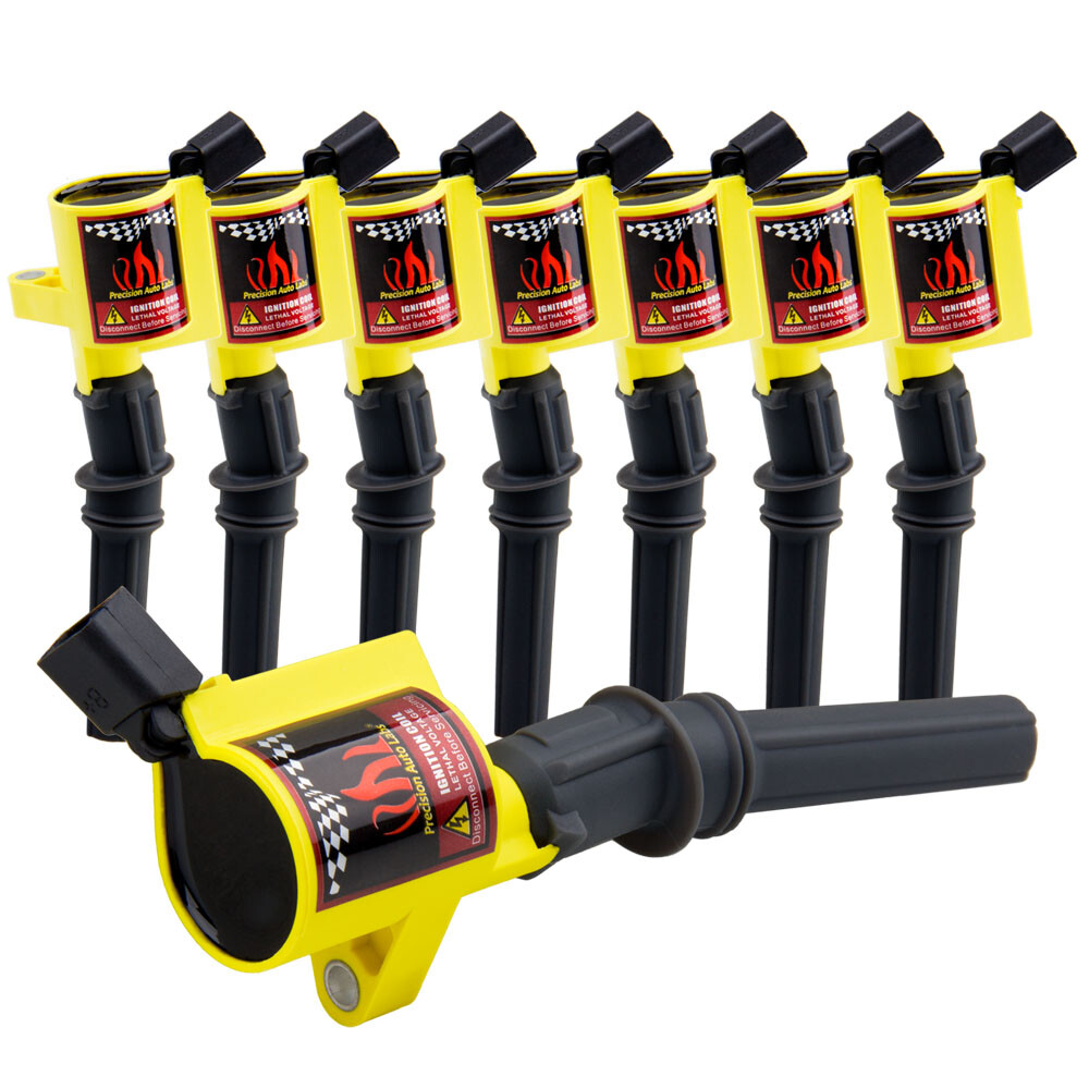 8 Pack Ignition Coil and Iridium Spark Plug for Ford F-150