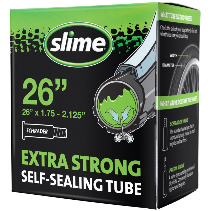 Tube Schrader 26" X 1.75-2.125" Bike In