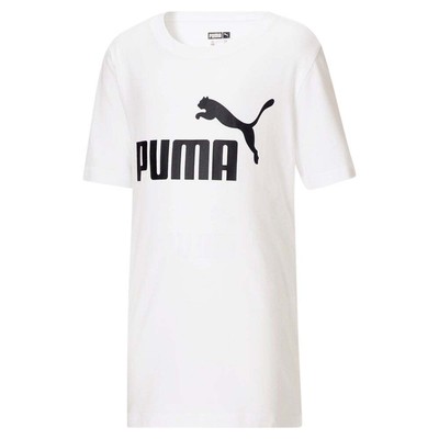 

Футболка Puma Core Pack с круглым вырезом и короткими рукавами с графическим принтом для мальчиков, белая, повседневная, Белый, Puma Core Pack Graphic Crew Neck Short Sleeve T-Shirt Youth
