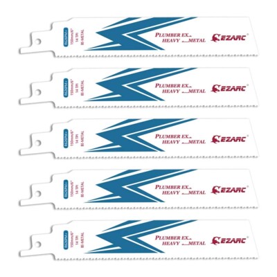 EZARC Reciprocating Saw Blades Bi-Metal Cobalt Sabre Saw Blades For Heavy Metal
