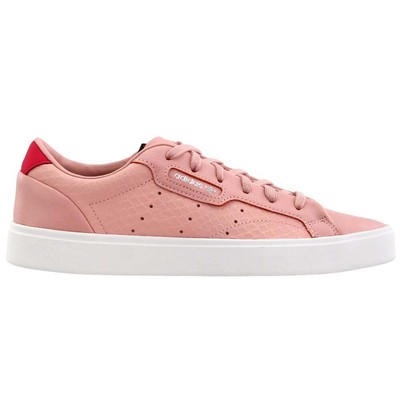 

Adidas Sleek Женские кроссовки Размер 7.5 B Повседневная обувь EE4722, Розовый, adidas Sleek