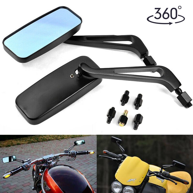 Bike Mirror VG MOTO Motorcycle Diamond Rearview Mirror 8mm
