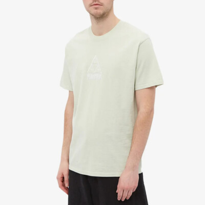 

HUF x Pleasures Dyed SS Lifestyle Футболка мужская Verdes Повседневная хлопковая футболка, Зеленый, HUF x Pleasures Dyed SS Lifestyle T-Shirt