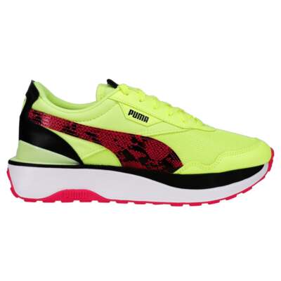 

Женские разноцветные желтые кроссовки Puma Cruise Rider E Lights на шнуровке 3, Multi;yellow, Puma Cruise Rider E Lights Lace Up
