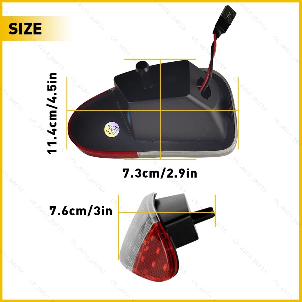 2* LED Door Courtesy Light Lamp For 1997-2003 Ford F150 Super Bright Accessories