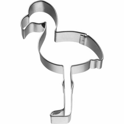 Birkmann Ausstechform Flamingo Ausstecher Plätzchenform Plätzchen Edelstahl 9 cm