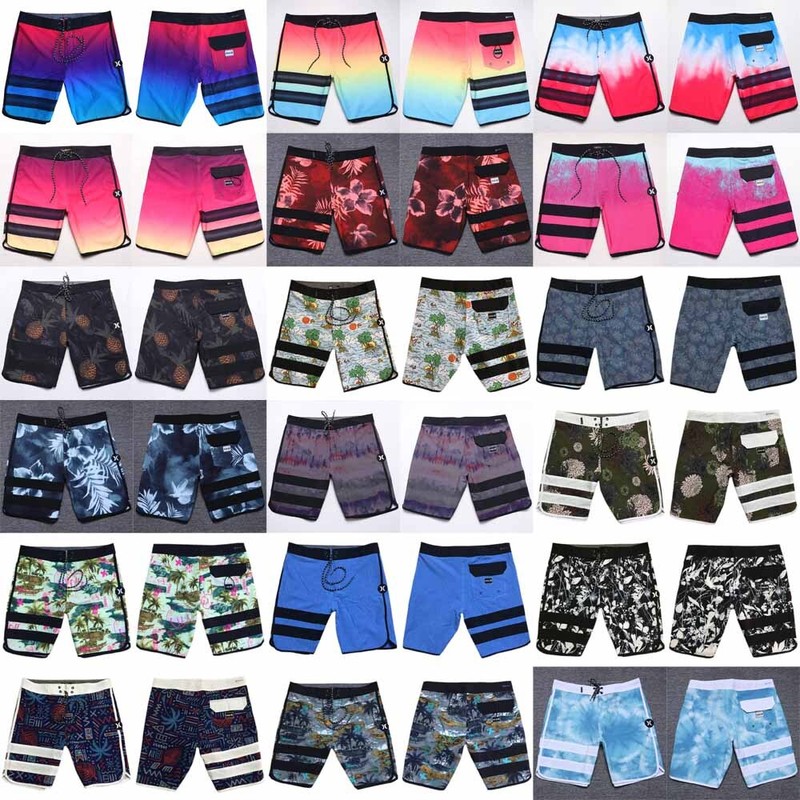 Hurley Phantom Bermuda Men'S Beachwear Elastic Waterproof Surf Board Shorts Fff
