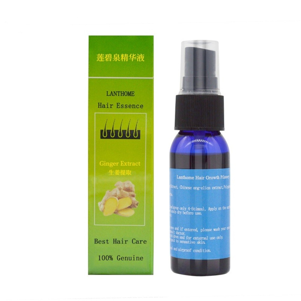 2Pcs Herbal Ginger Hair Growth Repair Oil Essence Prevent ...