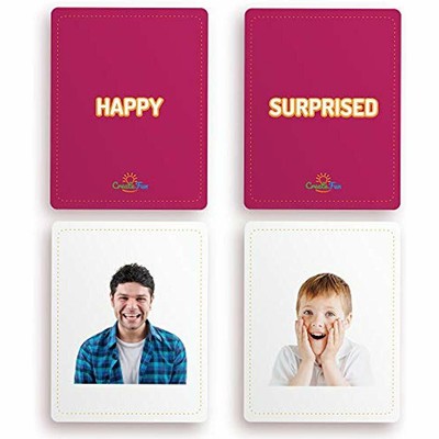 CreateFun Feelings And Emotions Flash Cards 50 Development Educational Photo 7 