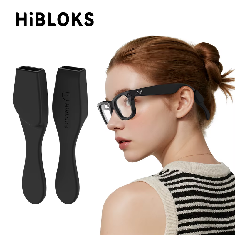 Hibloks For RayBan Meta Wayfarer Skyler Headliner Smart Glasses Anti-slip Soft S