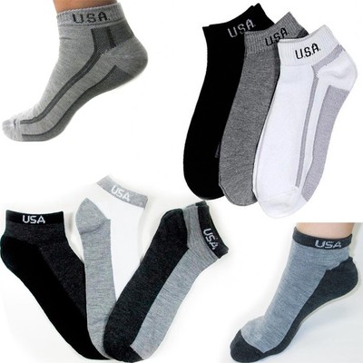 Low Cut 10 13 Sport Black Grey Charc New